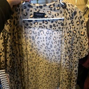 Pacsun leopard shirt